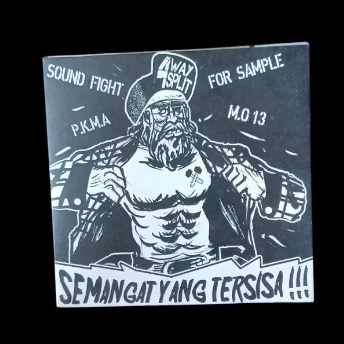 CD 4 WAY SPLIT ALBUM SEMANGAT YANG TERSISA