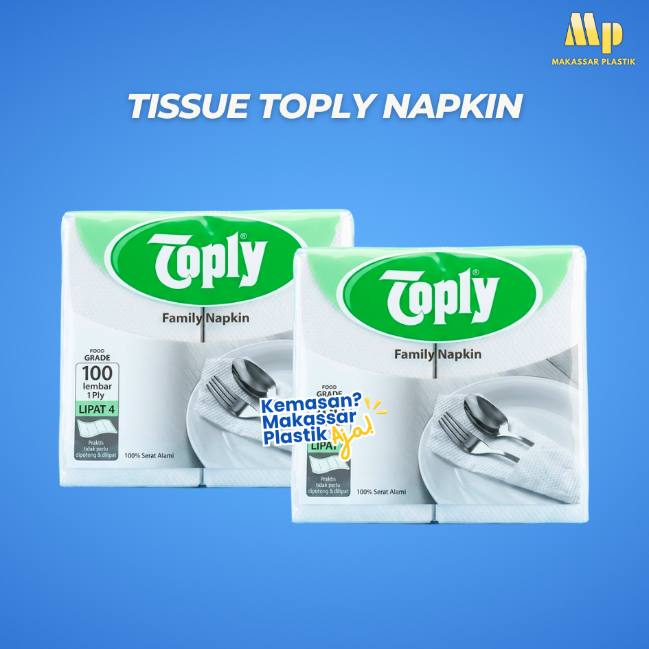 TISSUE TOPLY NAPKIN / TISSUE NAPKIN MURAH / TISSUE MAKANAN