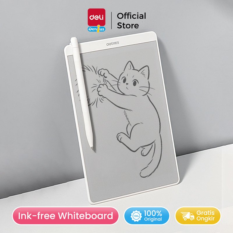 Deli Papan Tablet Tulis / Ink-Free Magnetic Whiteboard MQ164 MQ168
