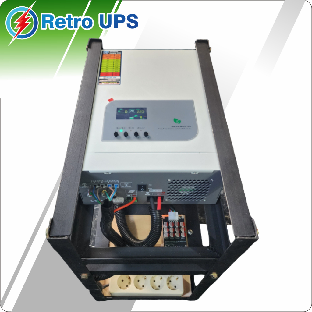RSP1200 | UPS Backup Listrik Serbaguna Hybrid Inverter LF PSW + LiFePO4 | Portable Power Station unt