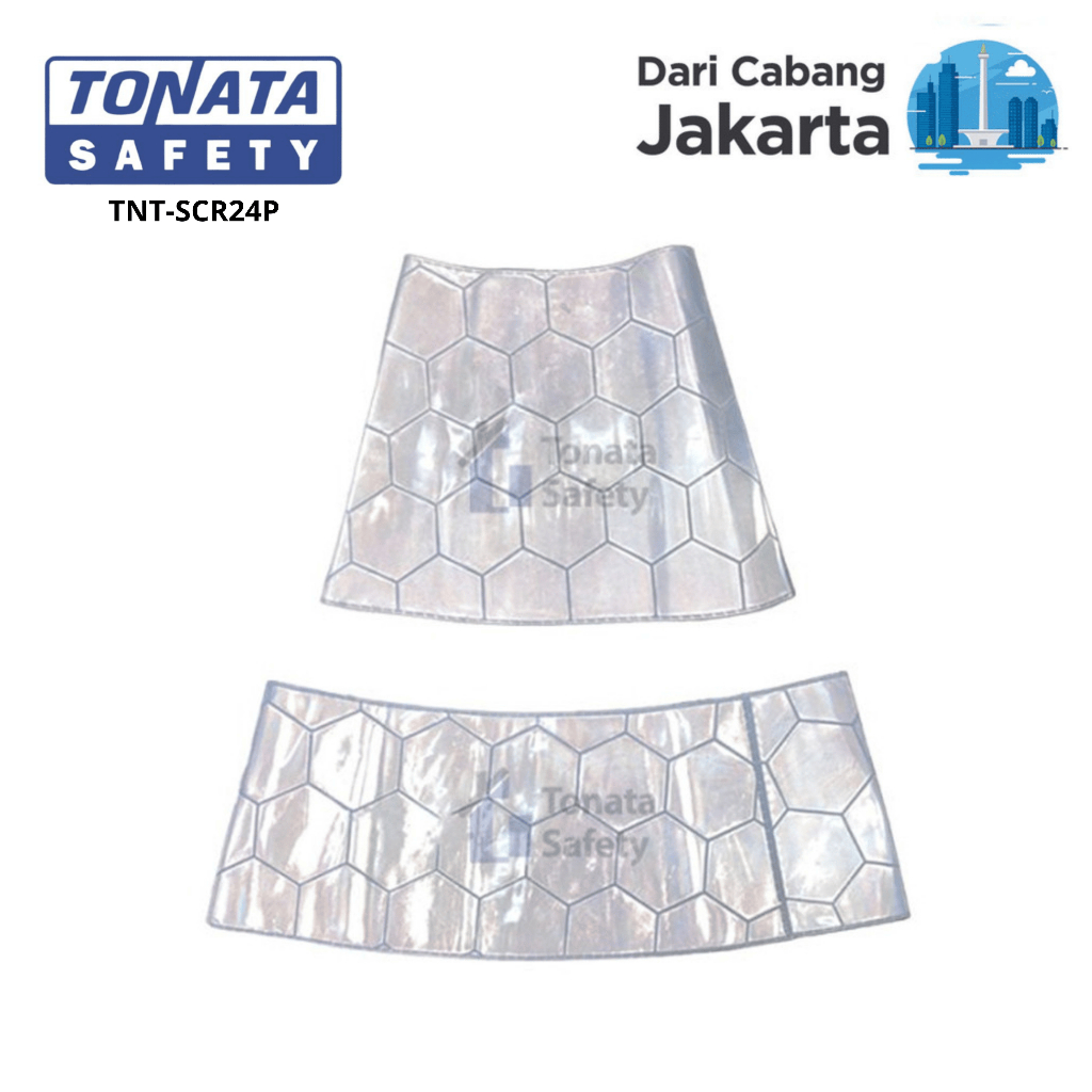 Scotlight Reflector Traffic Cone Tonata 2.4 Kg 75 Cm - Putih / Scotlight Reflector Traffic Cone Tona