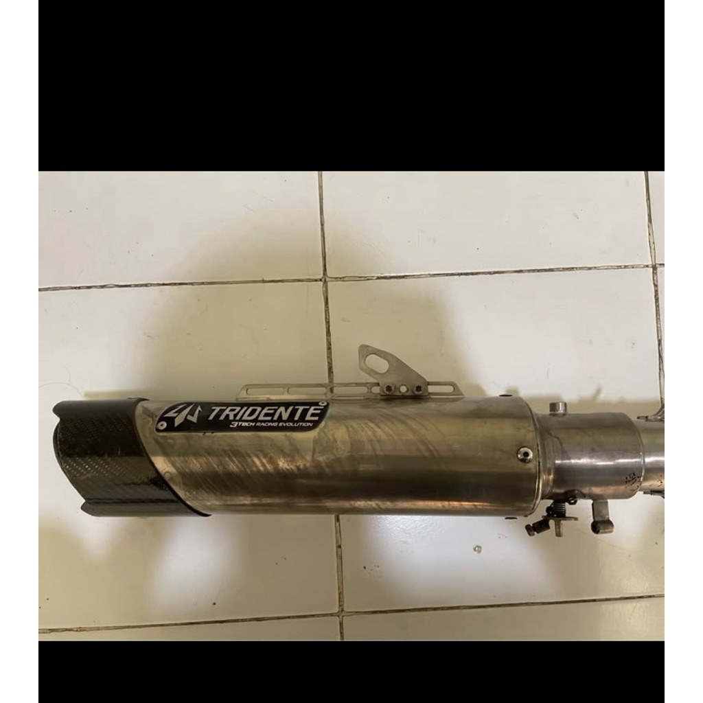 Jual Knalpot Tridente F20 second