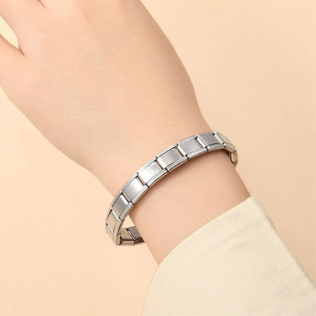 Gelang Rantai Jam Tangan | Gelang TITANIUM model PER Pria Wanita