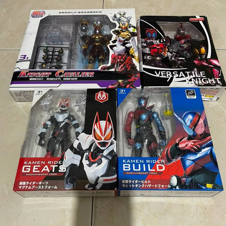 SHF Kamen Rider Build SHF Kamen Rider Geats SHF Kamen Rider Kuuga Ultimate SHF Kamen Rider Faiz SHF 