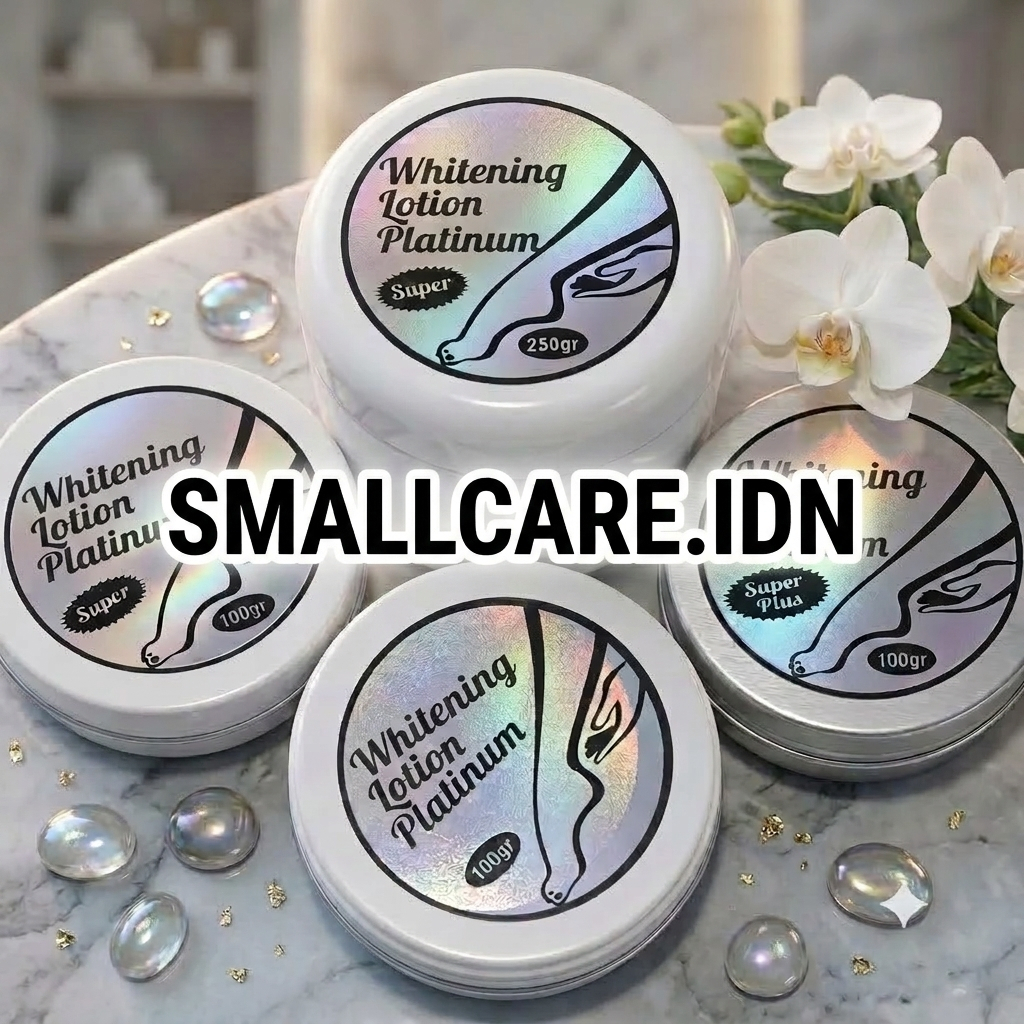 SMALLCARE.IDN - HB PLATINUM SUPER PLUS (100% ORI)/WHITENING LOTION PLATINUM SUPER PLUS/HB DOSIS TING