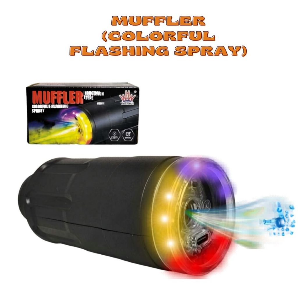 WEIHUI SLINCER SPITFIRE LED SPRAY WGB FLASHING SMOKE MUFLER PEREDAM