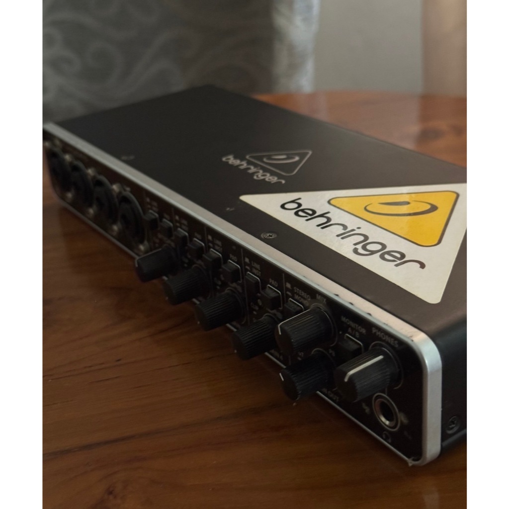 Behringer UMC404HD soundcard audio interface recording (Second/Bekas)