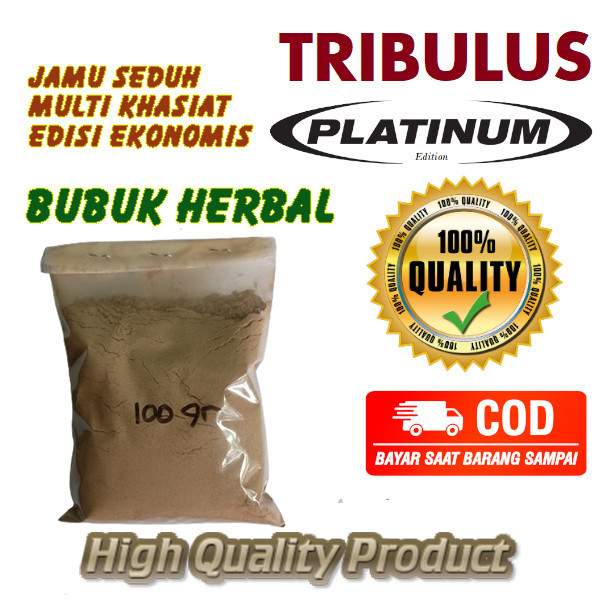 BUBUK TRIBULUS TESTOSTERON ISI 100 Gram Murni Bukan Campuran