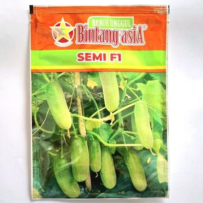 READY SEMI F1 - Benih timun SEMI F1 (20gr)- Bibit timun bintang asia