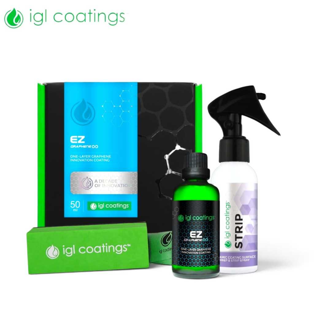 IGL EZ GRAPHENE COATING 50ML SET CARBON GRAPHENE COATING BODY
