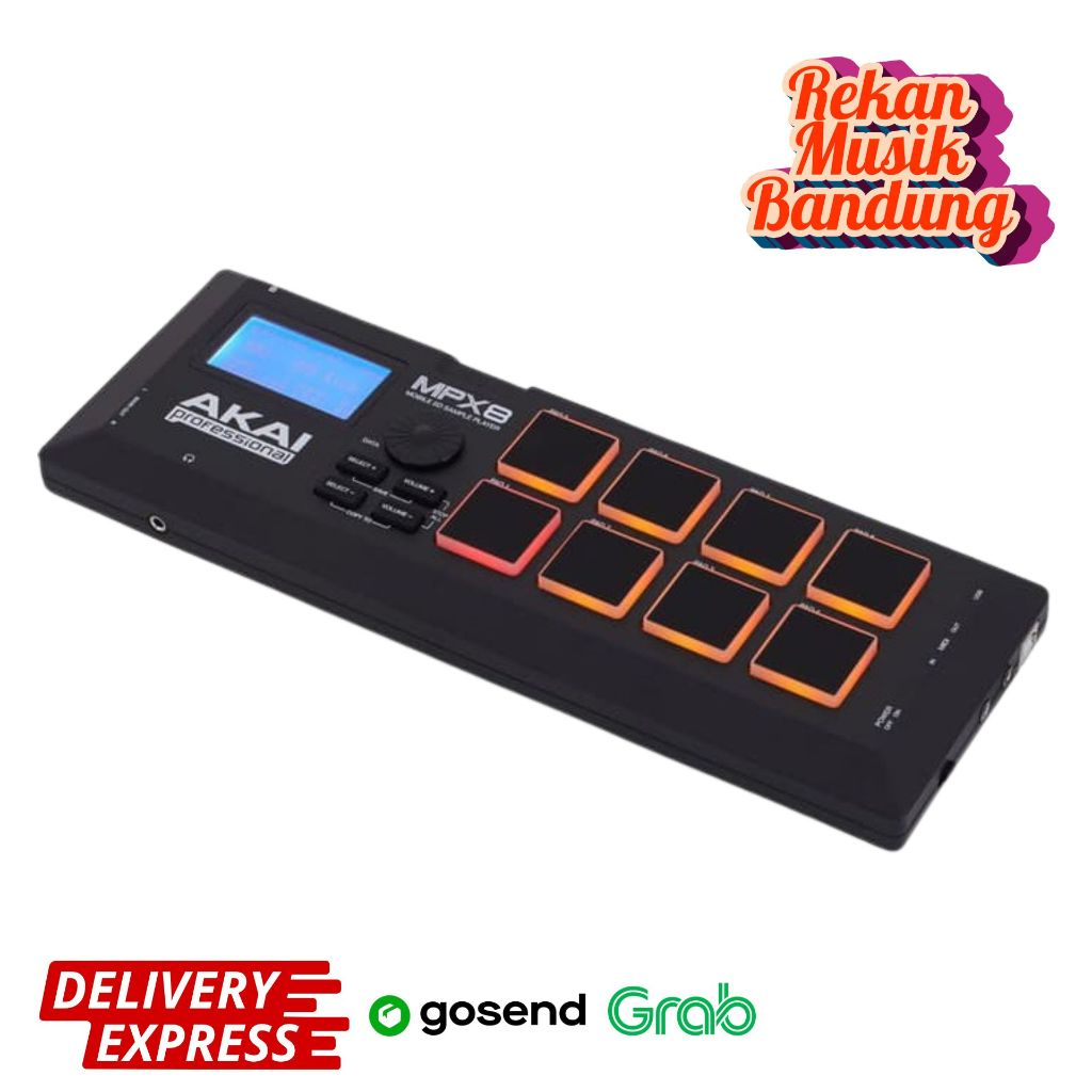 AKAI MPX 8 MPX8 KENDANG SAMPLE PAD PLAYER