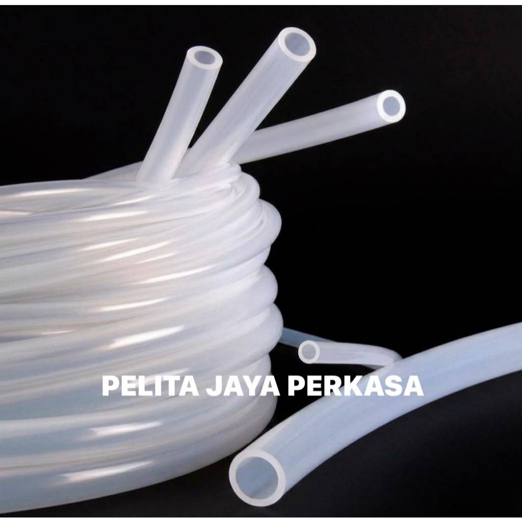 Selang silikon OD 3mm x ID 1mm , OD 9mm x ID 6mm , OD 6mm x ID 3mm , OD 8mm x ID 4mm , OD 12mm x 8mm