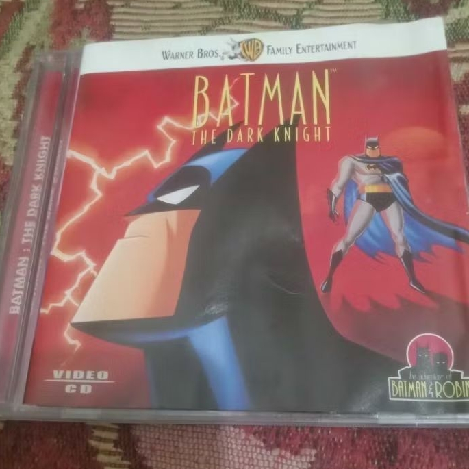 VCD ORIGINAL ANIMASI IMPORT BATMAN - THE DARK KNIGHT WARNER BROS