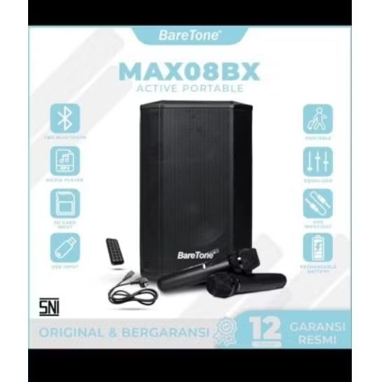 Baretone Wireless Ampli 8" 8 BX