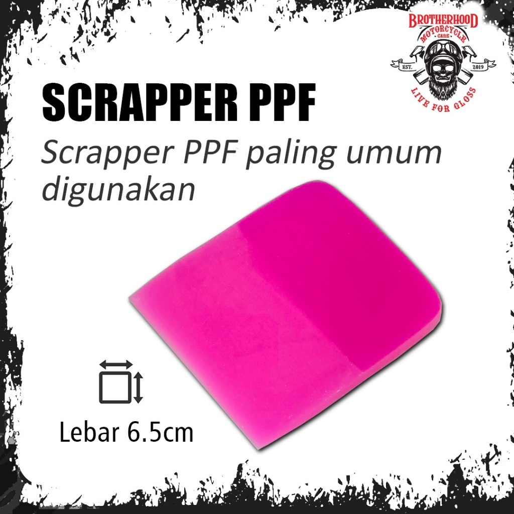 Rakep PPF Rubber Scrapper Squeege Untuk Pasang PPF Body Motor