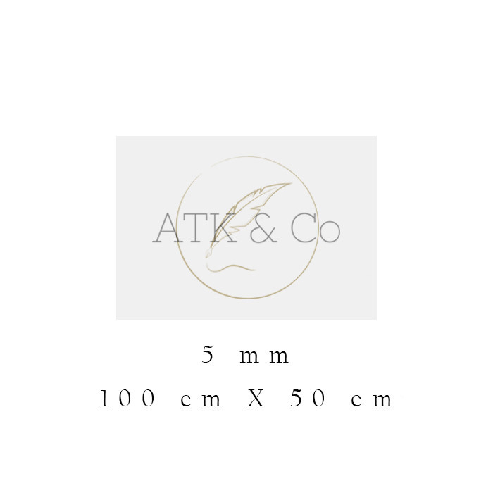 Polyfoam Lembaran 100x50 Tebal 5mm - Poly Poli Foam Depron Busa 5 mm Khusus Gosend Instan