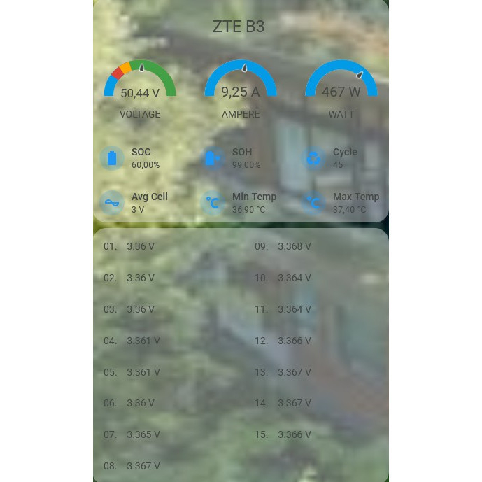 lifepo4 Zte 48v garansi 1 bulan