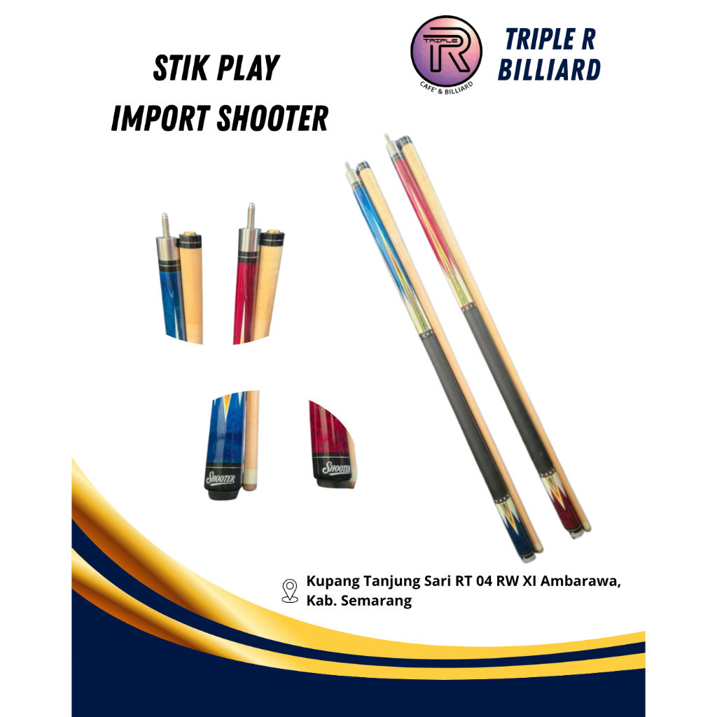 Stik Main Shooter Billiard - Stik Play Billiard - Stik Shooter Billiard