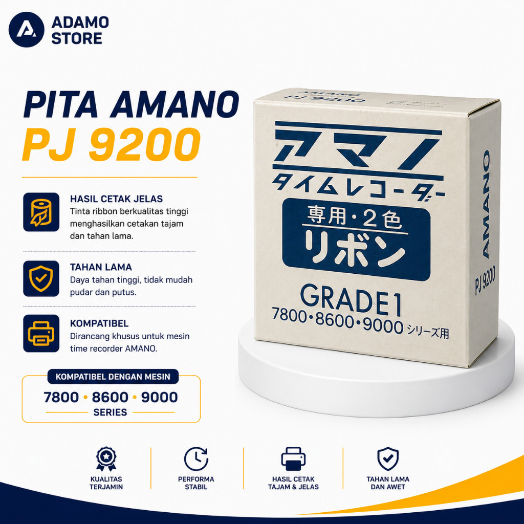 Pita Amano PJ 9200 Pita Mesin Absensi Amano