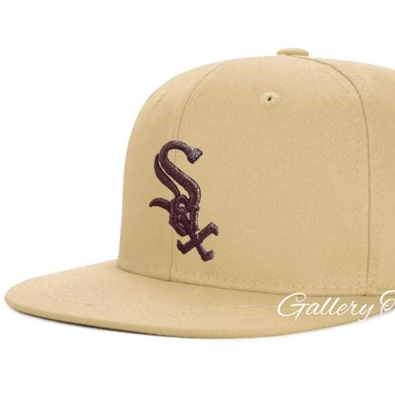 Snapback Fitted SOX,Topi fitted NY,Fitted logo D