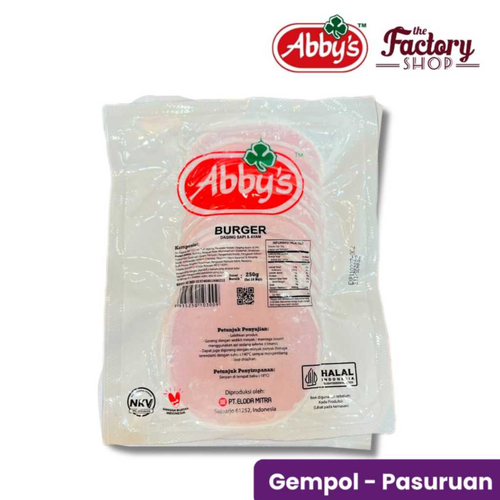 ABBYS BURGER SAPI 250 GRAM (9915250103)