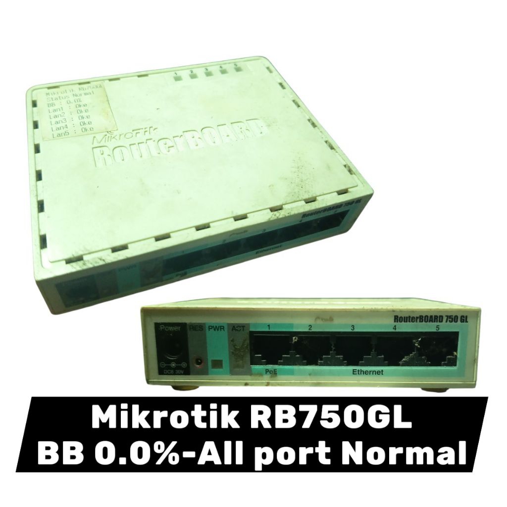 MIKROTIK RB750GL - Second Normal
