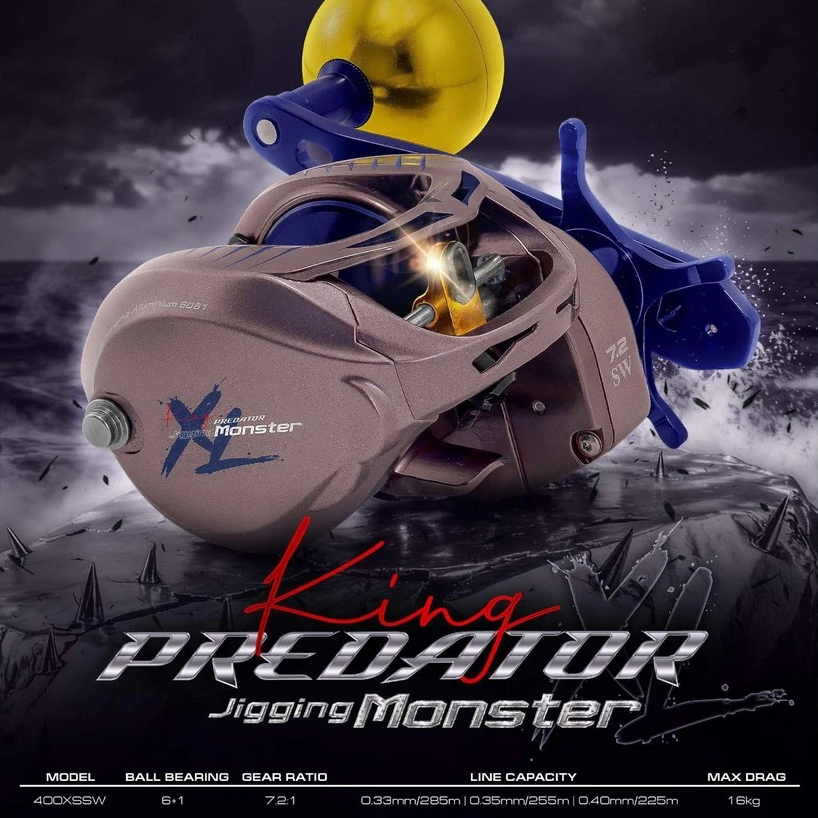 reel BC/OH daido PREDATOR 400XL Jigging Monster
