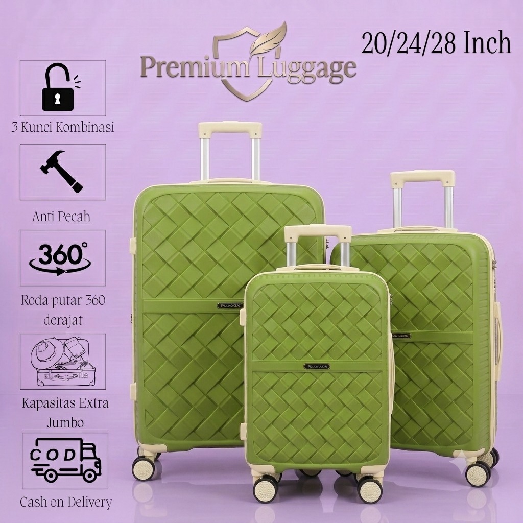SALE UKuran 28-24-20INCH POLO TRUST 801 Koper Poliprophylene BISA COD,RINGAN DAN ANTI PECAH