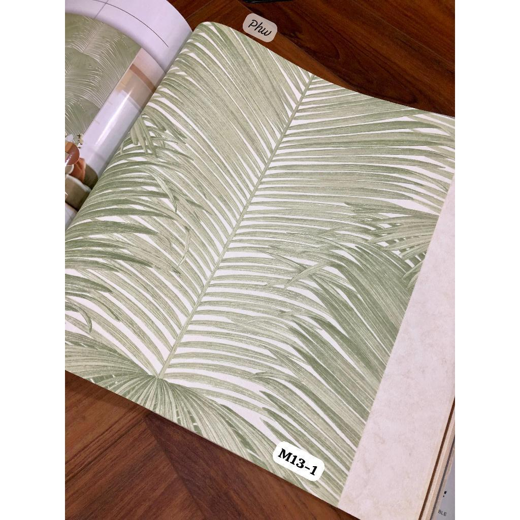 WALLPAPER DINDING METABENE MOTIF DAUN PALEM AESTHETIC