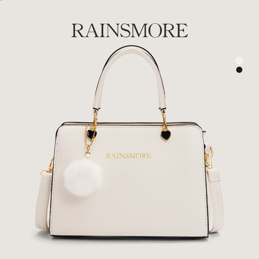[READY] Putih || RAINSMORE Tas Wanita - Model Terbaru yang Elegan & Trendi, Tas Selempang, Bahu & Ta