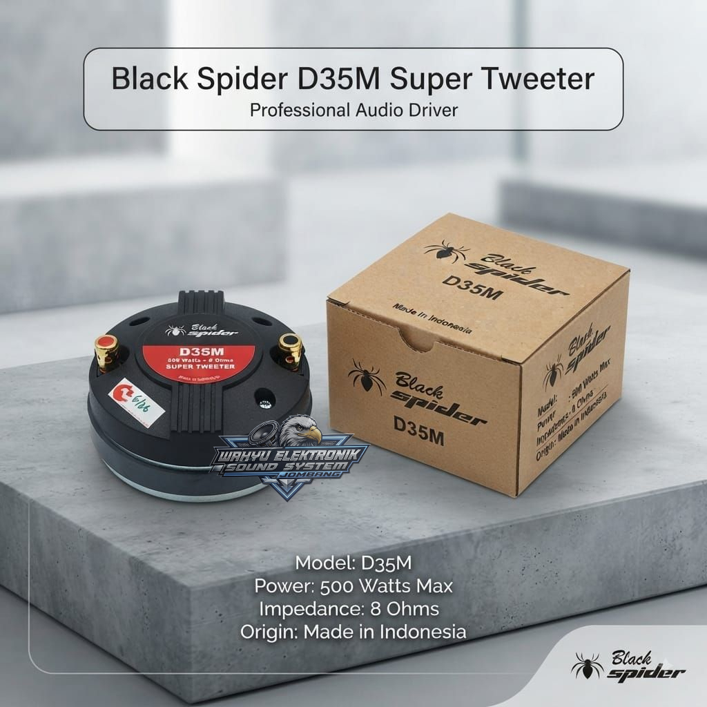 Driver Tweter BLACK SPIDER D36 M / D35M Twiter