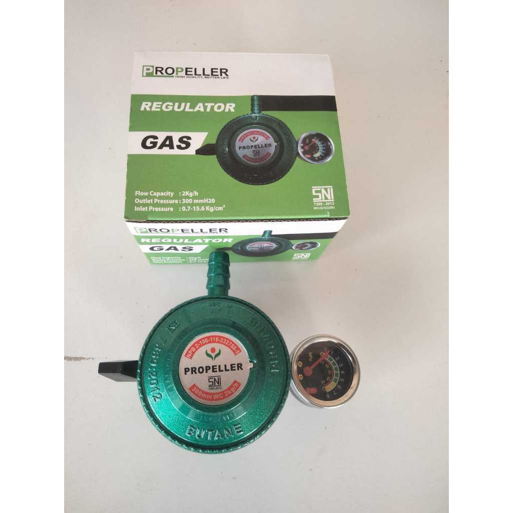 REGULATOR METER KOMPOR GAS PROPELLER - REGULATOR GAS HEMAT GAS ANTI BOCOR SNI REGULATOR METER KOMPOR