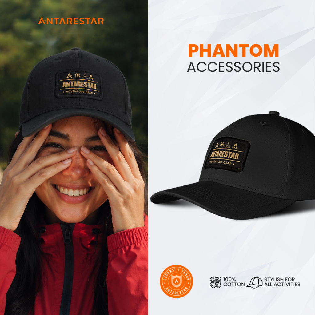 Topi Pria Distro Topi Baseball Antarestar Series Phantom