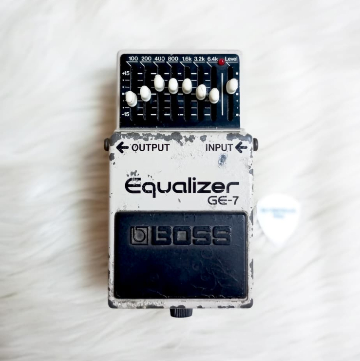 Boss GE 7 Japan Equalizer EQ Pedal Efek Gitar Bass