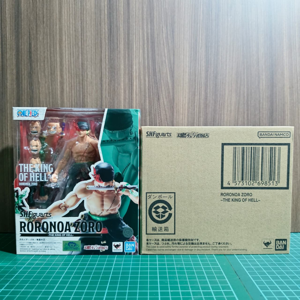 SHF RORONOA ZORO THE KING OF HELL