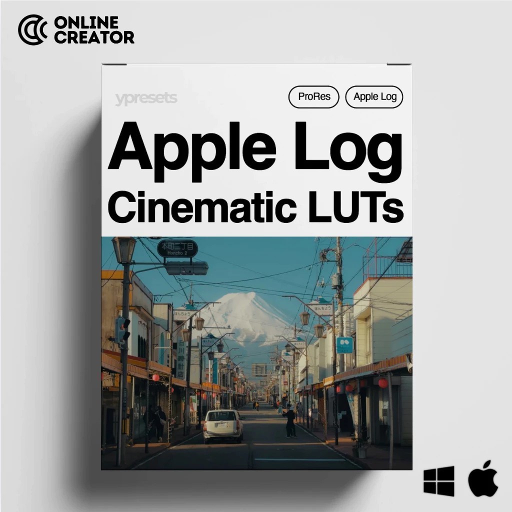iPhone Apple Log LUTs Yantastic Presets & LUTs