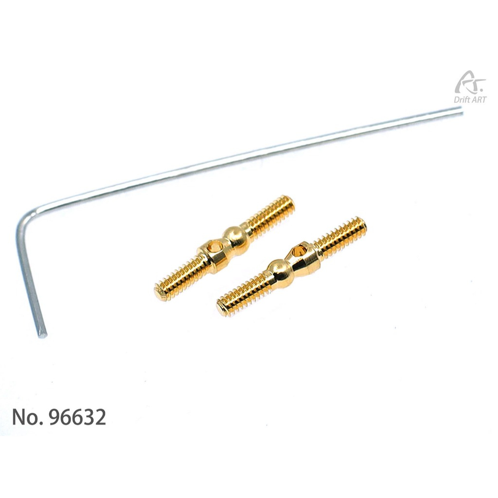 DriftART Middle Turnbuckle With Ball 2 PCS For DA4/DA3/DA2 96632