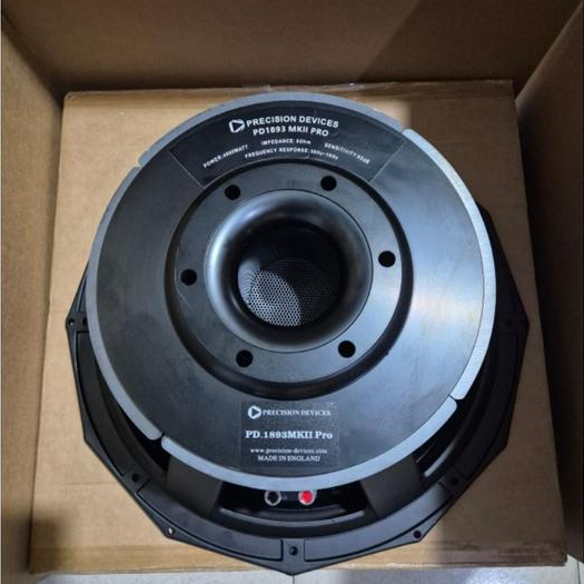 SPEAKER COMPONENT PRECISION DEVICES PD1893MKII PRO TRIPLE MAGNET SPEAKER 18 INCH VC 6 INCH PD 1893 (