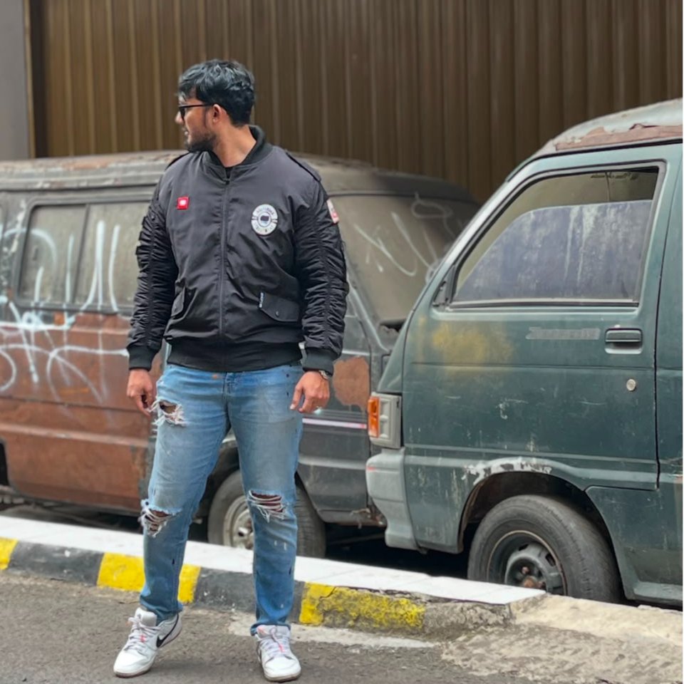 Blackid Jaket Bomber Black Bomber Jacket