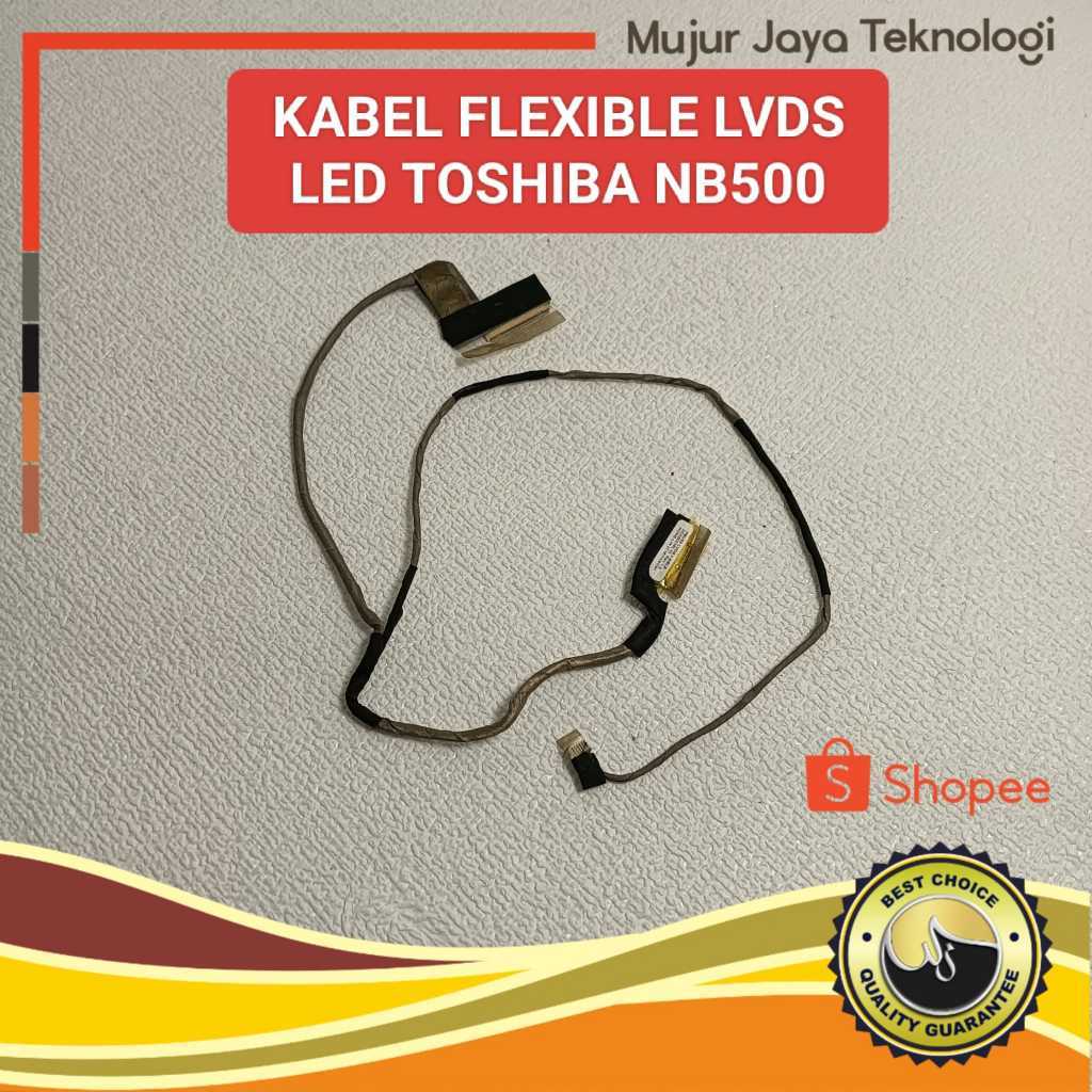 Kabel Flexible Fleksibel Lvds LED LCD Laptop Notebook TOSHIBA NB510 NB520 NB505 NB500 DC020016L10