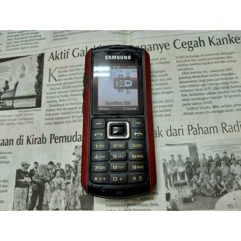 Hape Outdoor Samsung B2100 Explorer Minusan SMR011 Buat Koleksi Pajangan Kanibalan