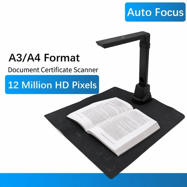 A3/A4 Format Overhead Document Camera Scanner - Scanner Dokumen Buku SD-2000