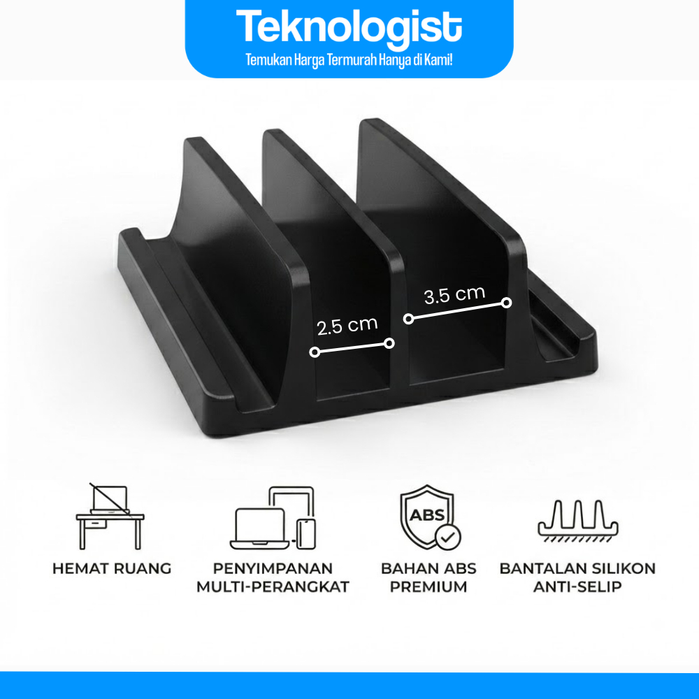 Standing Laptop Dudukan Laptop Vertical Stand Bracket Laptop
