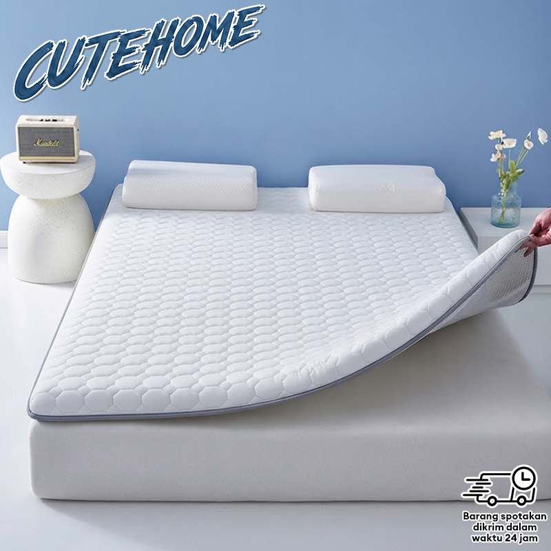 CUTEHOME Kasur Busa Latex Kasur Premium Lipat Lantai Matras Ukuran:180*200*8CM