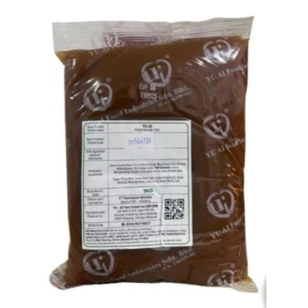 Yu Ai Kacang Hijau 1kg – Filling Pasta - Bean Dauyong Mung Bean Paste