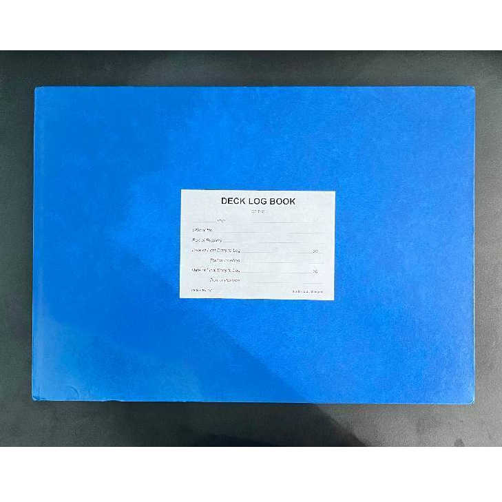 Buku Catatan Log Kapal Deck Log Book Logbook