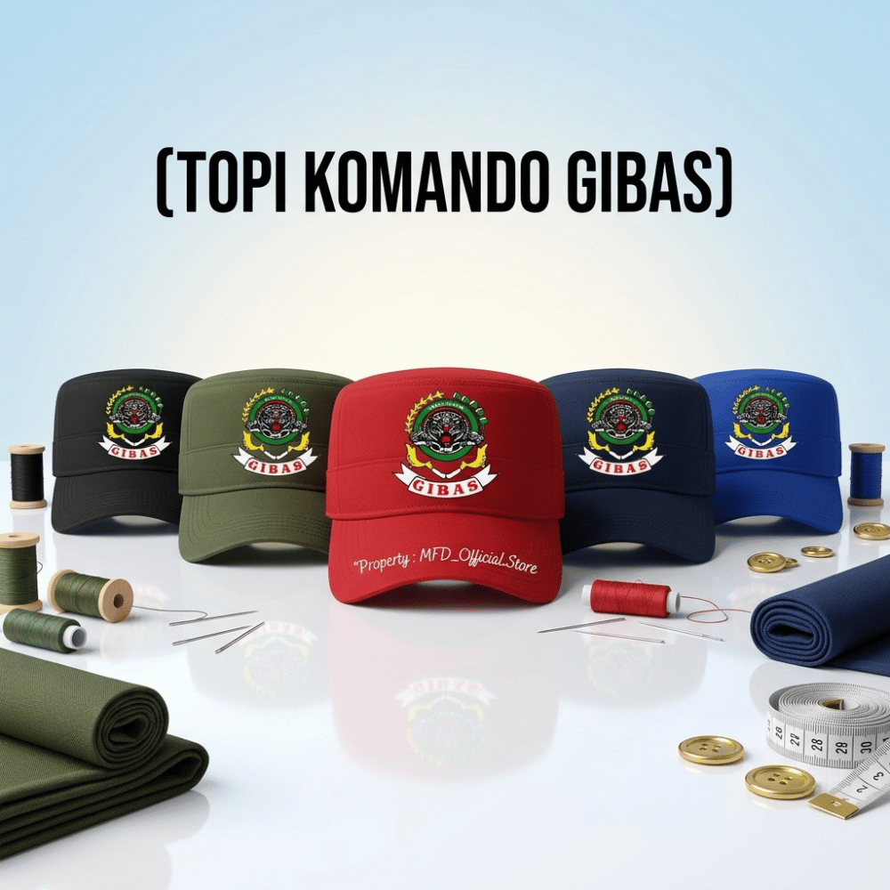 MFD TOPI ORMAS KOMANDO GIBAS TOPI BPPKB BANTEN TOPI GMBI TOPI BBC TOPI AMS