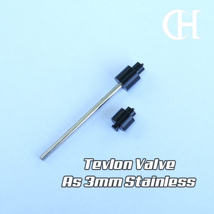 Tevlon Valve As 3mm Stainless Rod Valve Replacement Part / Teplon valve as 3mm stainless