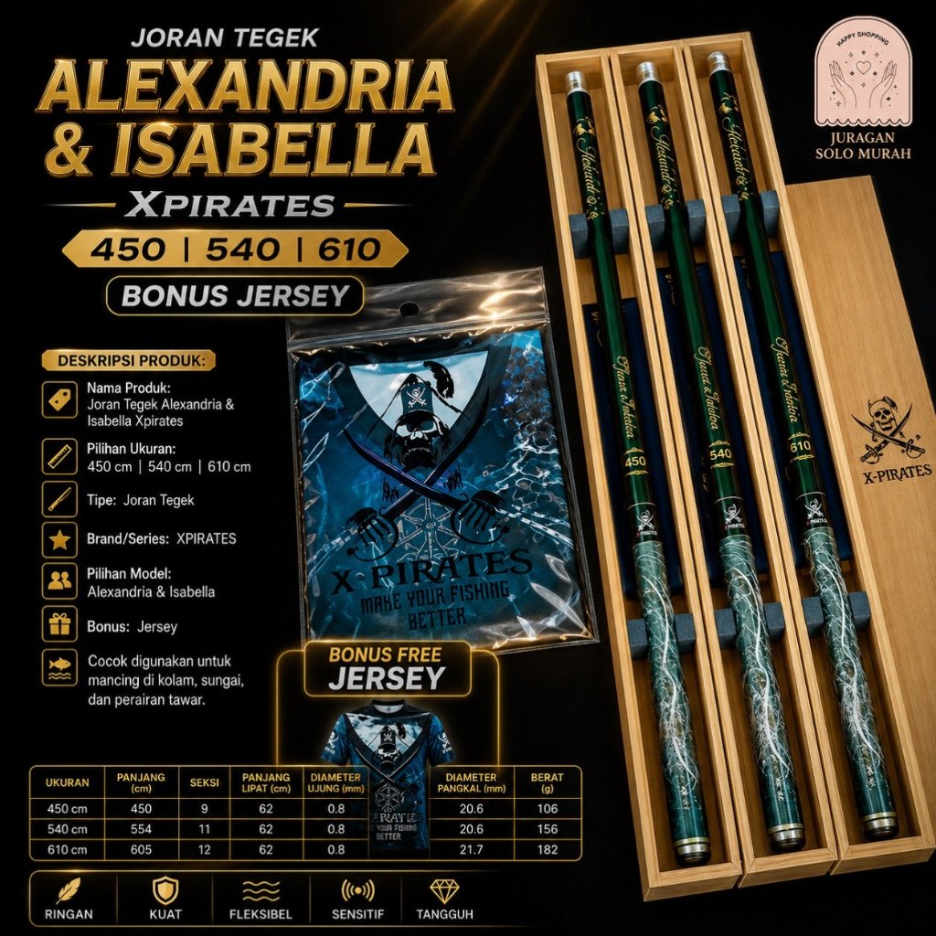 JORAN TEGEK ALEXANDRIA & ISABELLA XPIRATES 450 540 610 BONUS JERSEY