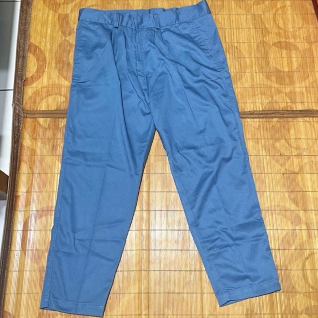 Preloved Celana Biru SMA Pria Like New